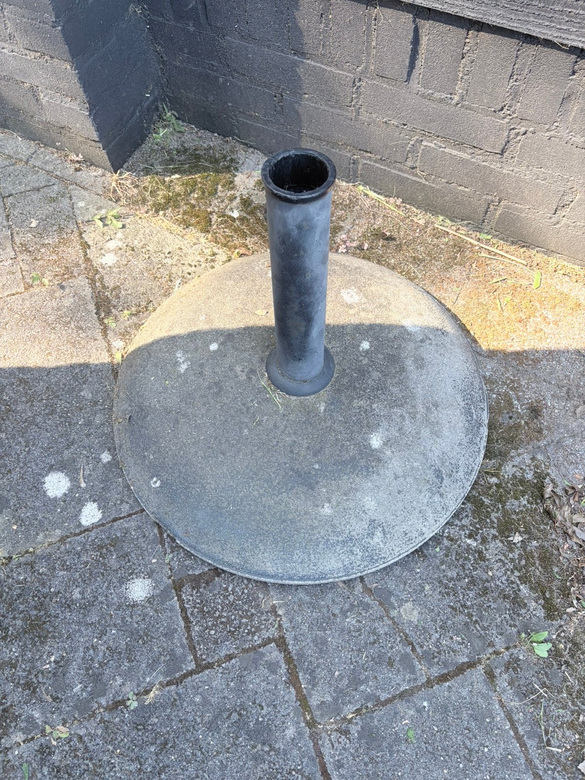Parasolvoet gratis ophalen, Ophalen of Verzenden, Gebruikt, Minder dan 1 meter, Parasolvoet