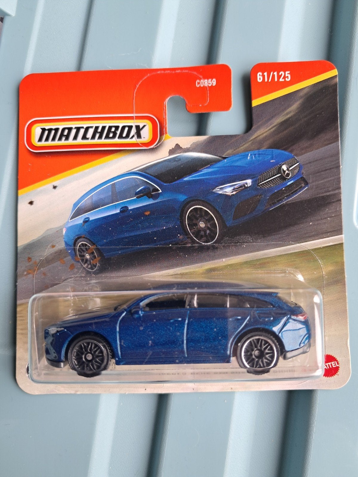 Matchbox 2020 Mercedes-Benz CLA Shooting Brake nieuw blauw, Ophalen of Verzenden, Nieuw, Auto