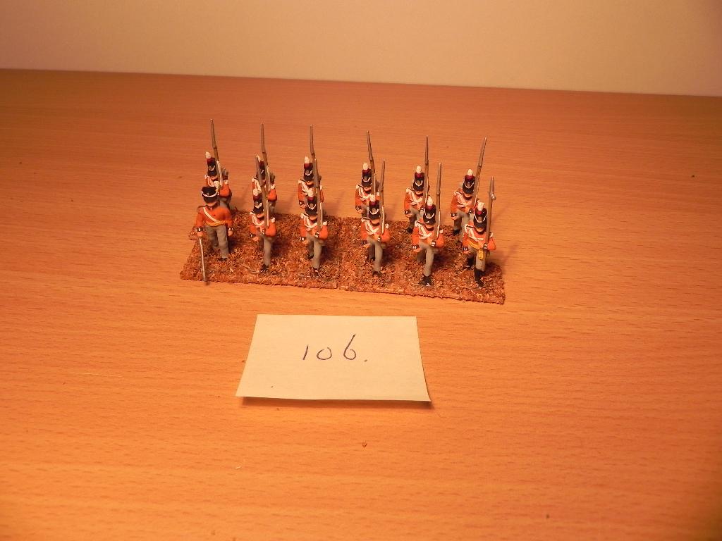 Slag bij Waterloo, infanterie(106) Hinchliffe, Ophalen of Verzenden, Nieuw, 1:35 tot 1:50, Figuur of Figuren