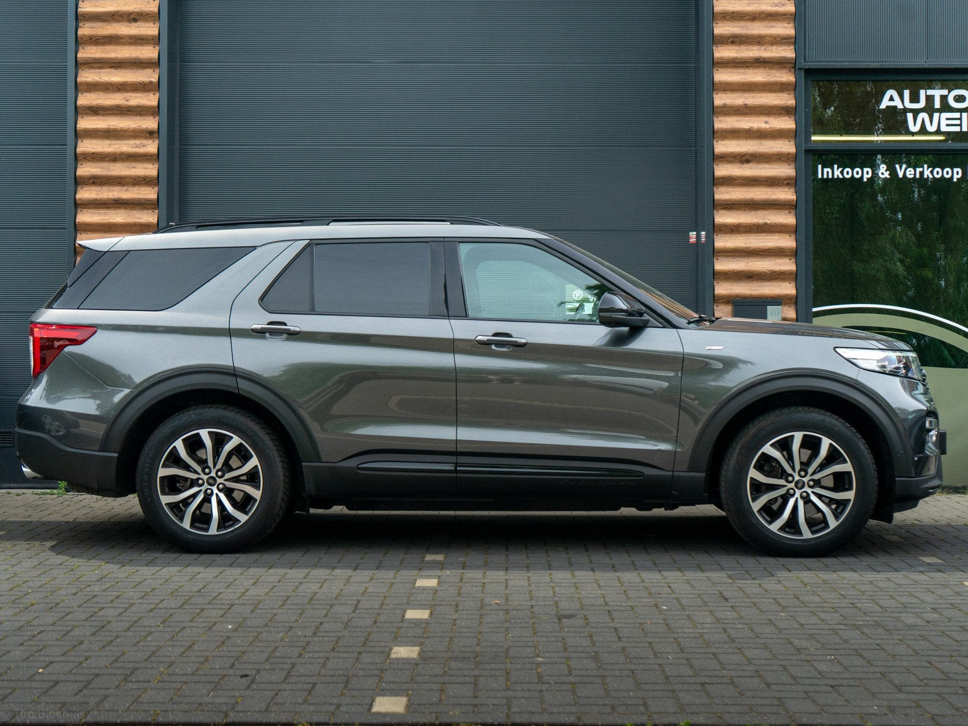 Ford Explorer 3.0 V6 457PK PHEV ST-Line NIEUWSTAAT DEALER ON, Auto's, Automaat, 2441 kg, 2956 cc, Hybride Elektrisch/Benzine