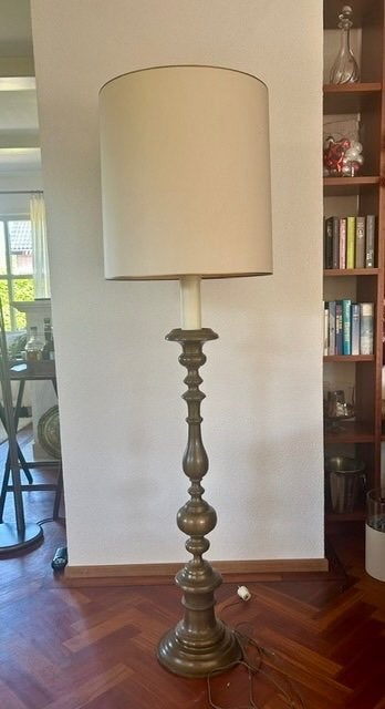 STAANDE LAMP, Huis en Inrichting, Lampen | Vloerlampen, Gebruikt, 150 tot 200 cm, Metaal, E27 (groot), Ophalen