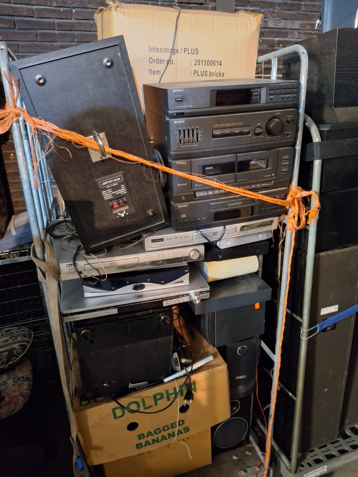 partij audio apparatuur, Ophalen, Gebruikt, Losse componenten, Tuner of Radio