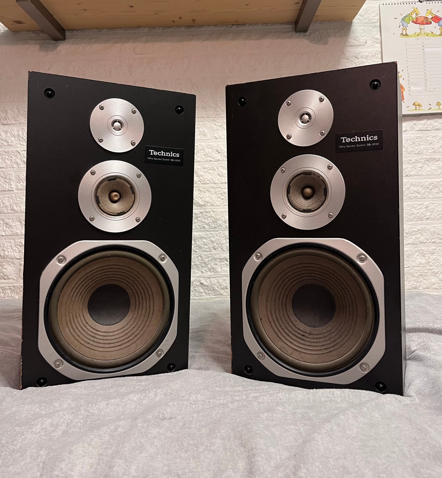 Technics SB-3030, Stereo speakers, Gebruikt, Minder dan 60 watt, Ophalen