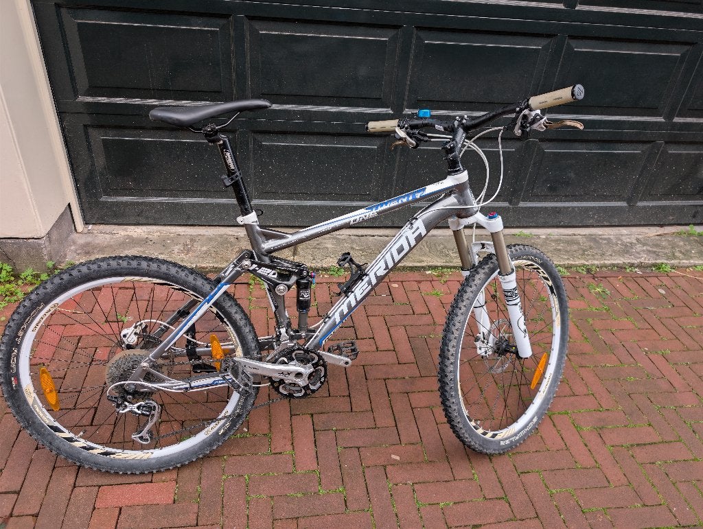 Merida One-Twenty XT Full Suspension - Zeer Nette Staat, Fietsen en Brommers, Gebruikt, Versnellingen, 50 tot 53 cm, Schijfrem
