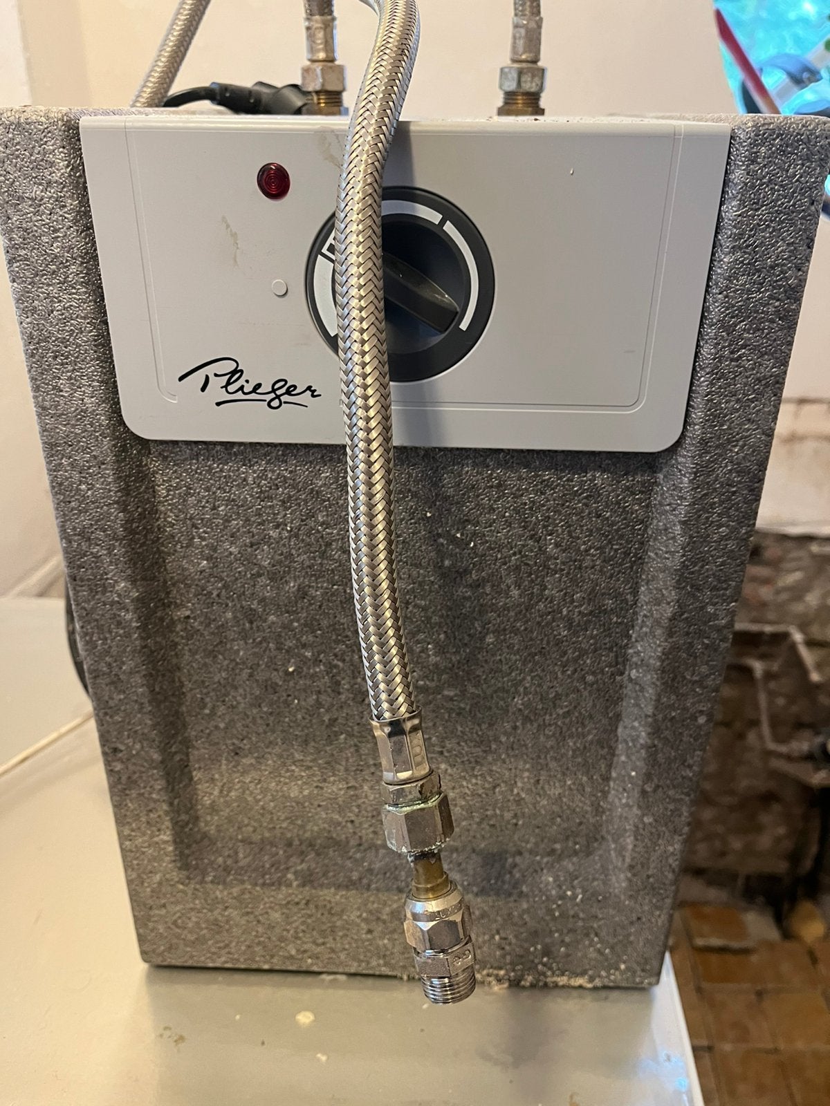 Plieger keukenboiker 10 liter - 2000w, Ophalen, Gebruikt, Boiler, Minder dan 20 liter