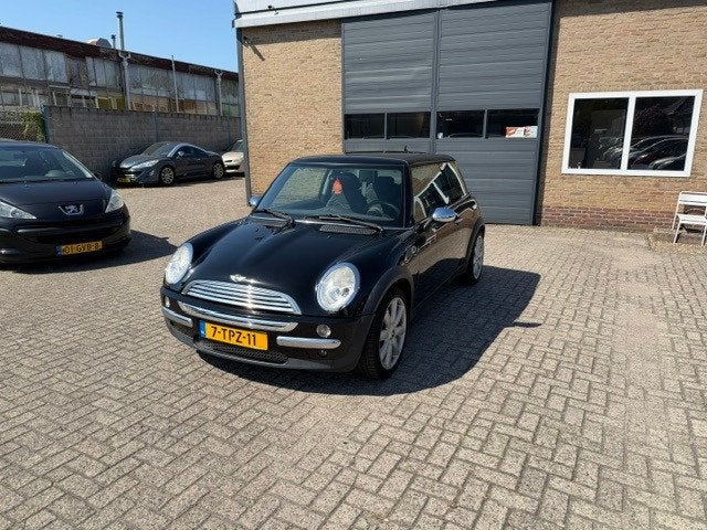 Mini 3-Deurs 1.6 One Salt//Leuke Mini, Voorwielaandrijving, Gebruikt, Zwart, 4 cilinders