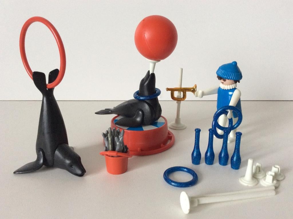 Playmobil 3518 zeeleeuwen dressuur, Ophalen of Verzenden, Gebruikt, Complete set