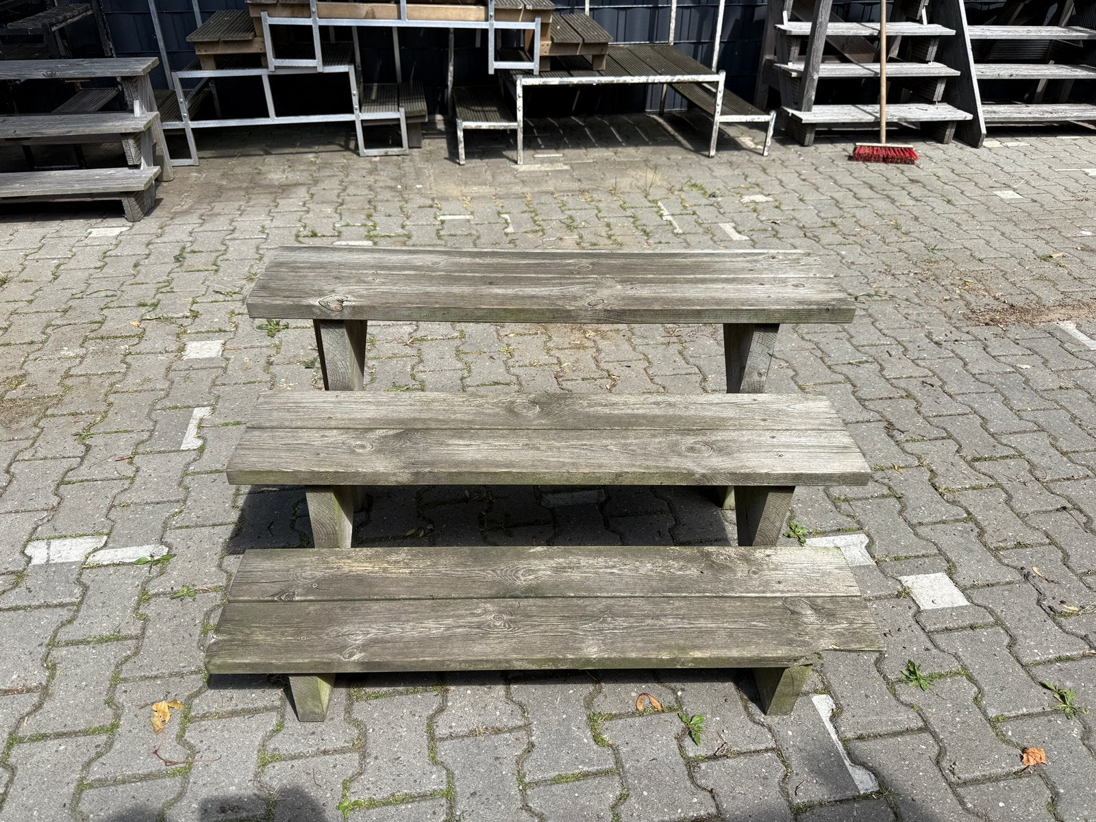 Houten trap, Ophalen, Gebruikt