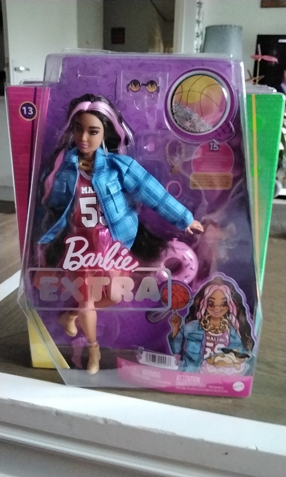 Barbie Extra Pop met Roze Haar en Accessoires, Ophalen of Verzenden, Nieuw, Barbie