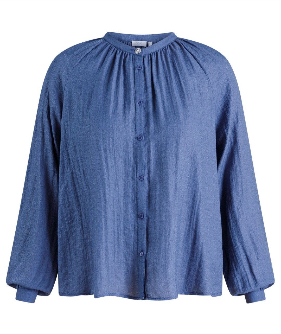 Faded blue blouse Vinca van Yest Curve Maat 54/56 (4), Kleding | Dames, Blauw, Blouse of Tuniek, Yest Curve, Nieuw