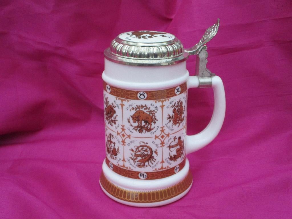 Bierpul met sterrenbeelden,v.a 20,00e, Verzamelen, Biermerken, Ophalen of Verzenden, Gebruikt, Pul(len), Overige merken