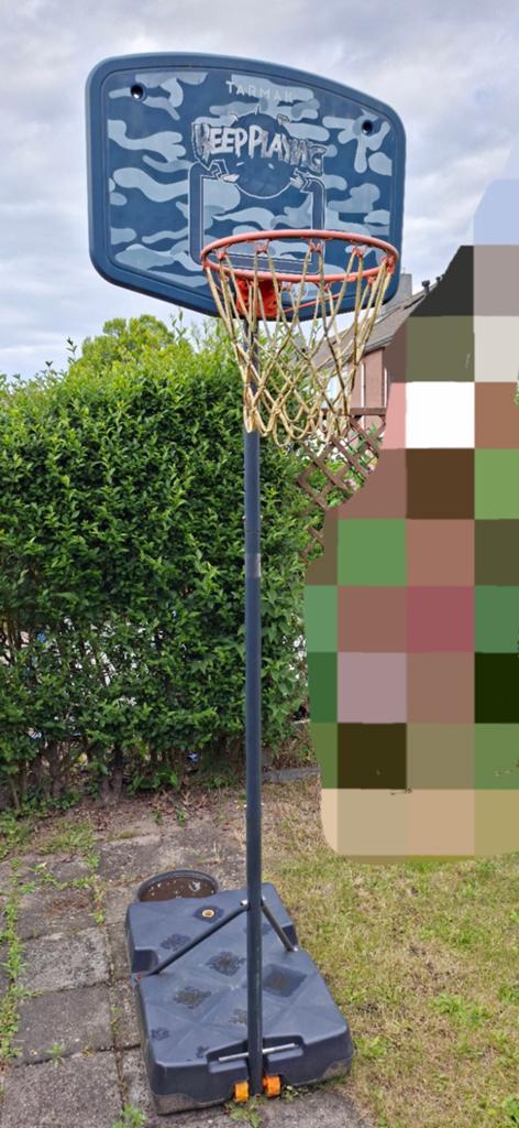 Basketbalpaal kind B200 EASY verstelbaar van 1,60 m tot 2,20, Sport en Fitness, Basketbal, Ophalen, Gebruikt, Ring, Bord of Paal