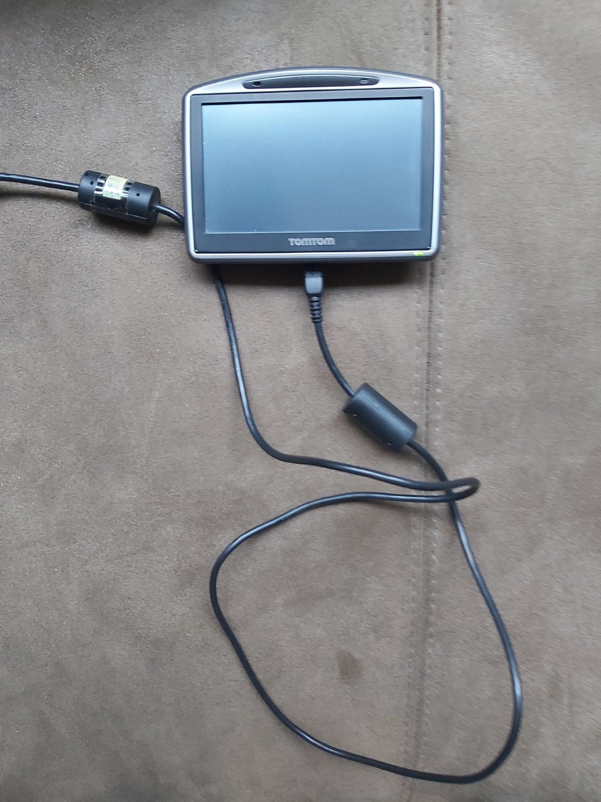 TomTom Go630 met toebehoren+SDkaart VS+canada in leren etui, Ophalen, Gebruikt