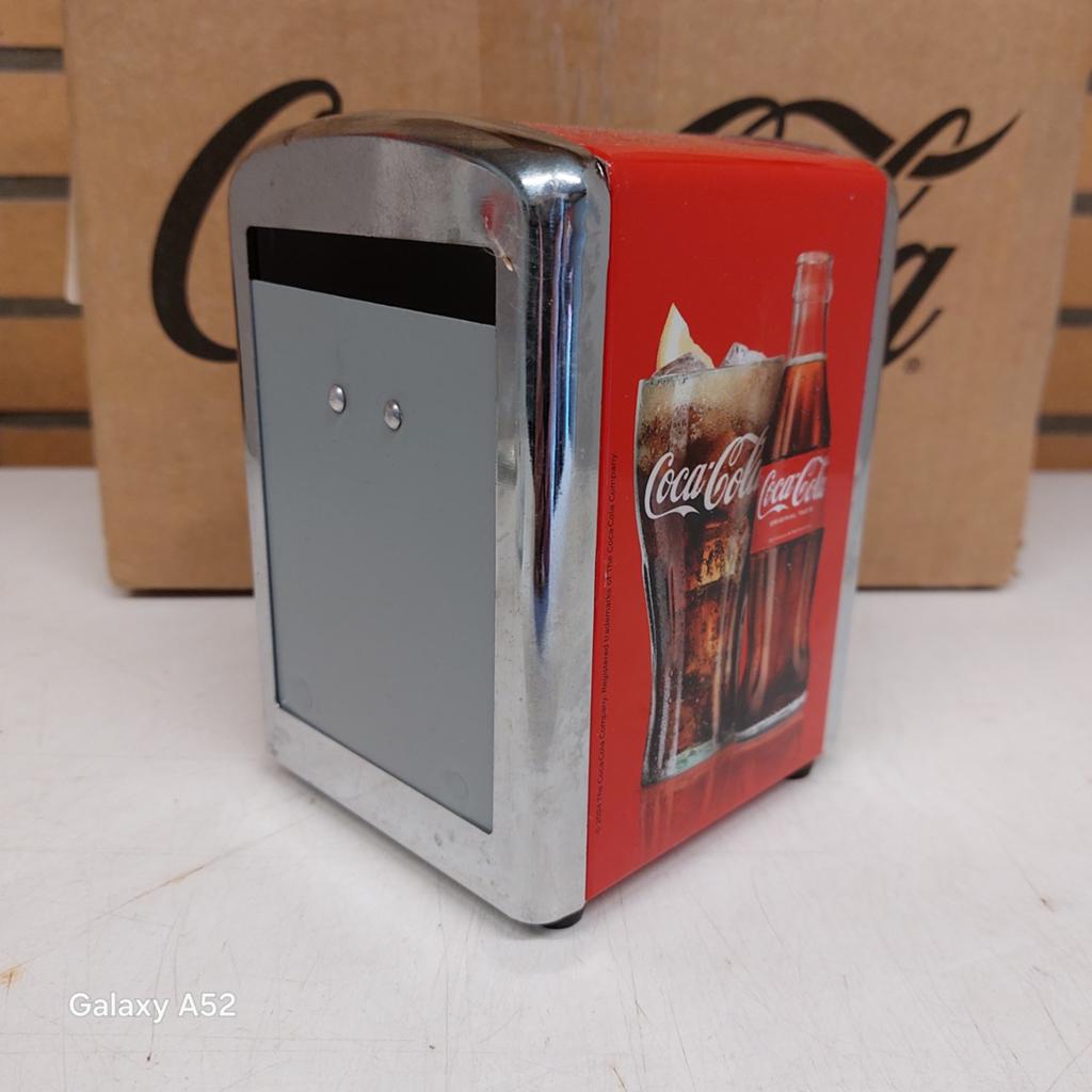 Coca-Cola servetdispenser - Vintage stijl, Ophalen of Verzenden, Gebruikt, Gebruiksvoorwerp