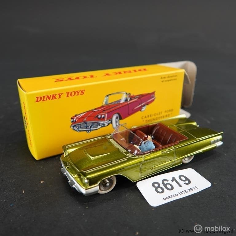 Online Veiling: Dinky Toys Ford Thunderbird Cabriolet (19..., Gebruikt