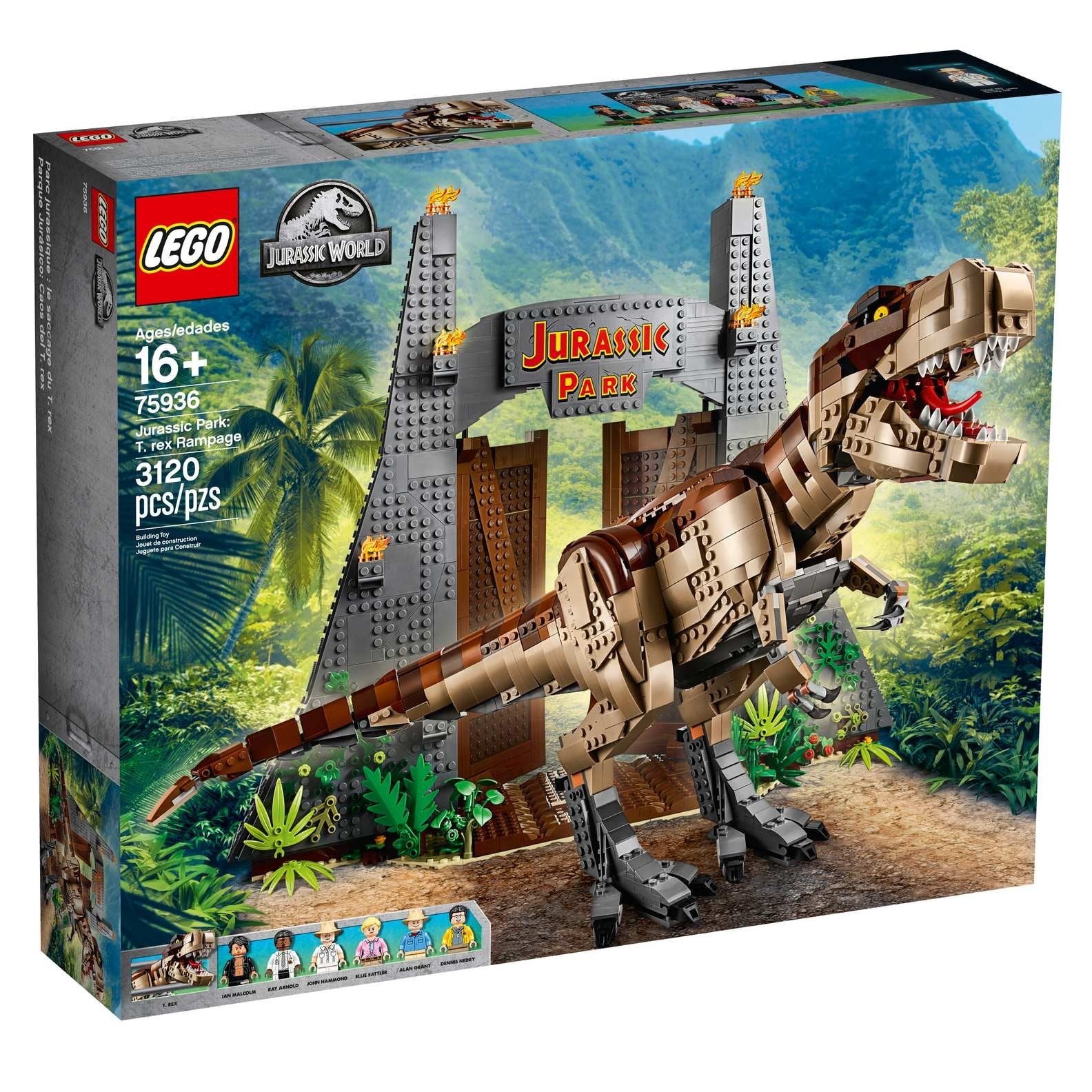 LEGO Jurassic Park: T. rex Rampage (75936), Ophalen, Jurassic World, Lego, Nieuw