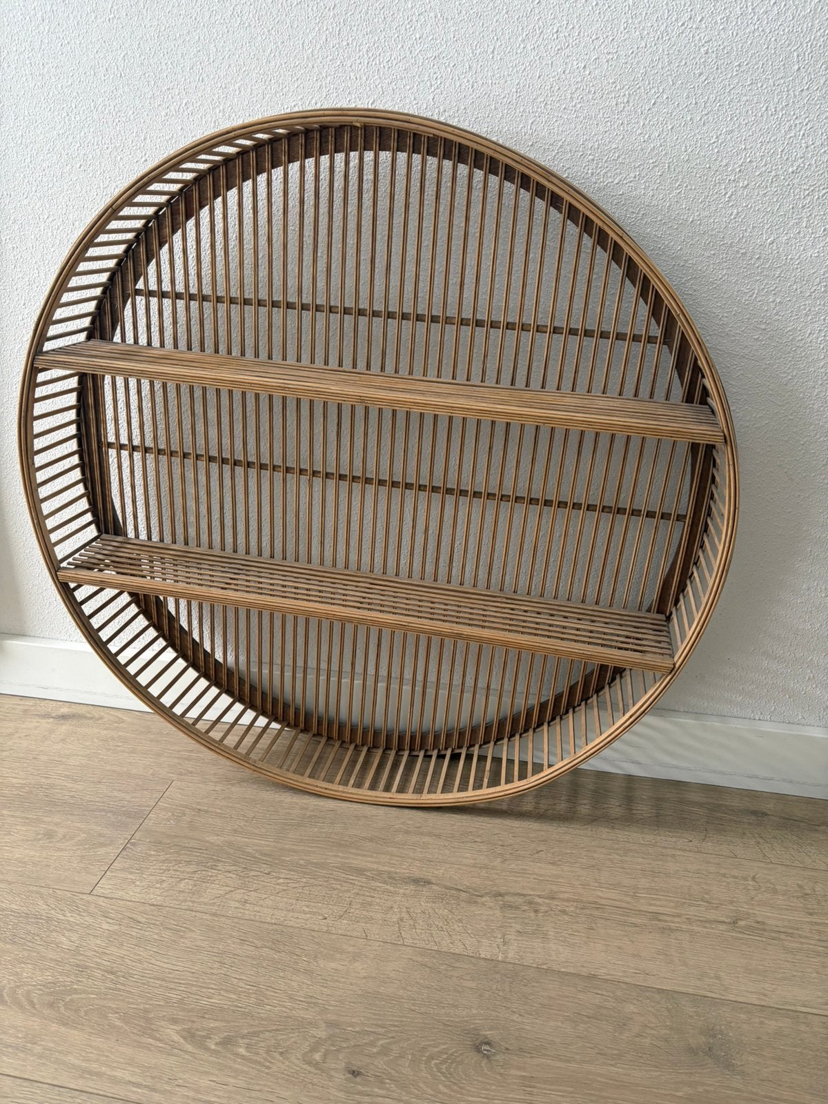 Houten muurdecoratie, Ophalen, Zo goed als nieuw