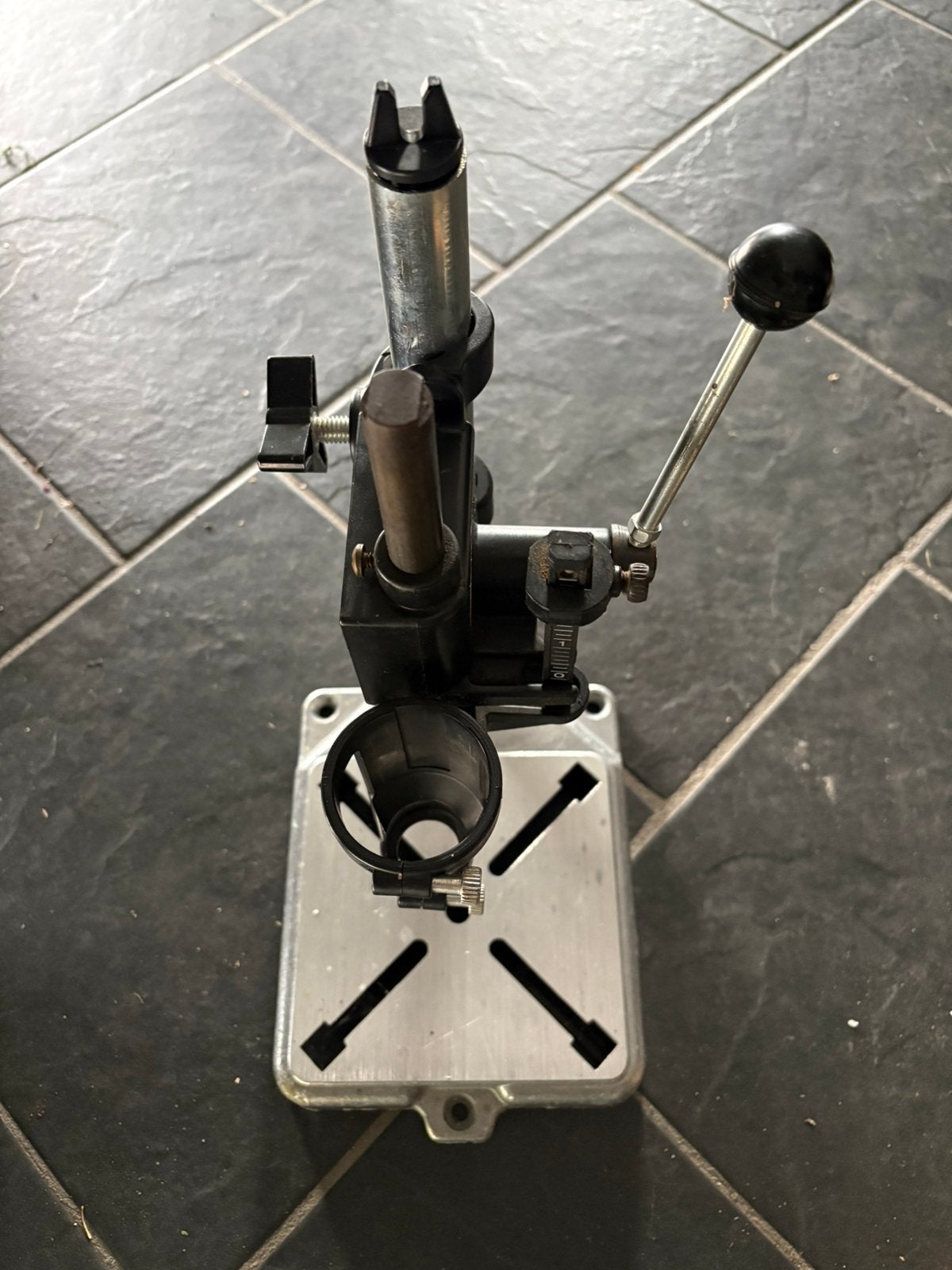 Te koop dremelboorstandaard Multipro, Ophalen of Verzenden, Gebruikt