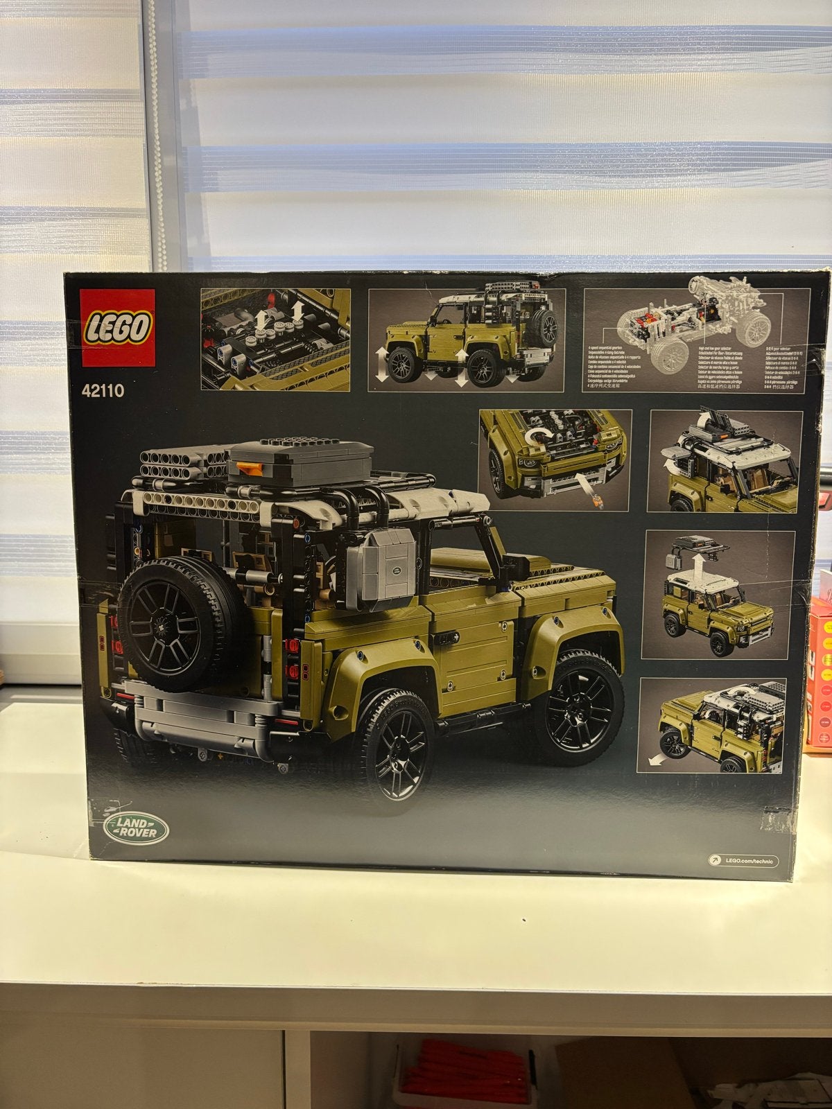 LEGO Technic 42110 Land Rover Defender, Ophalen, Zo goed als nieuw, Overige merken