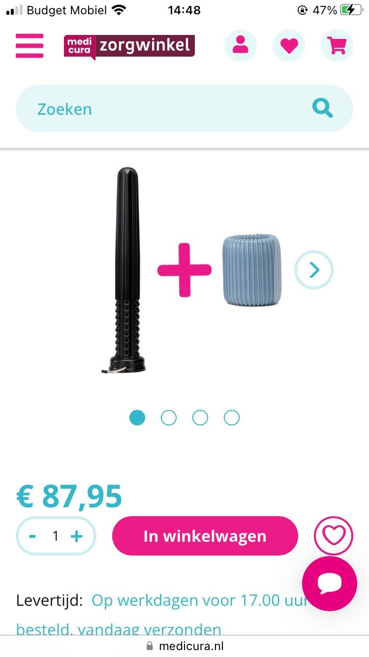 Doff N' Donner Cuff & Cone set, Ophalen, Zo goed als nieuw