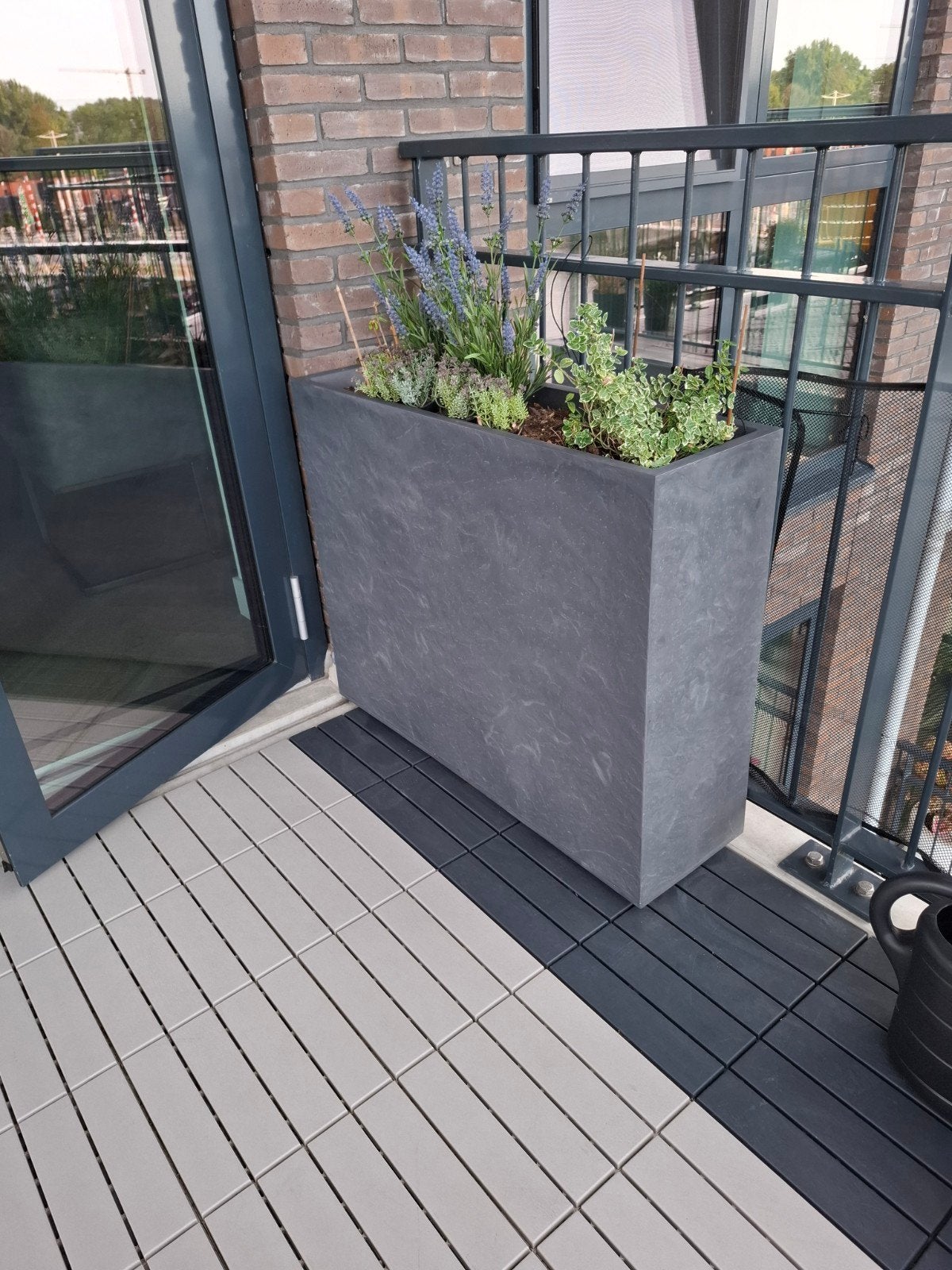 Grote plantenbak voor balkon of tuin, Tuin en Terras, Ophalen, Overige materialen, Gebruikt, 100 cm of meer