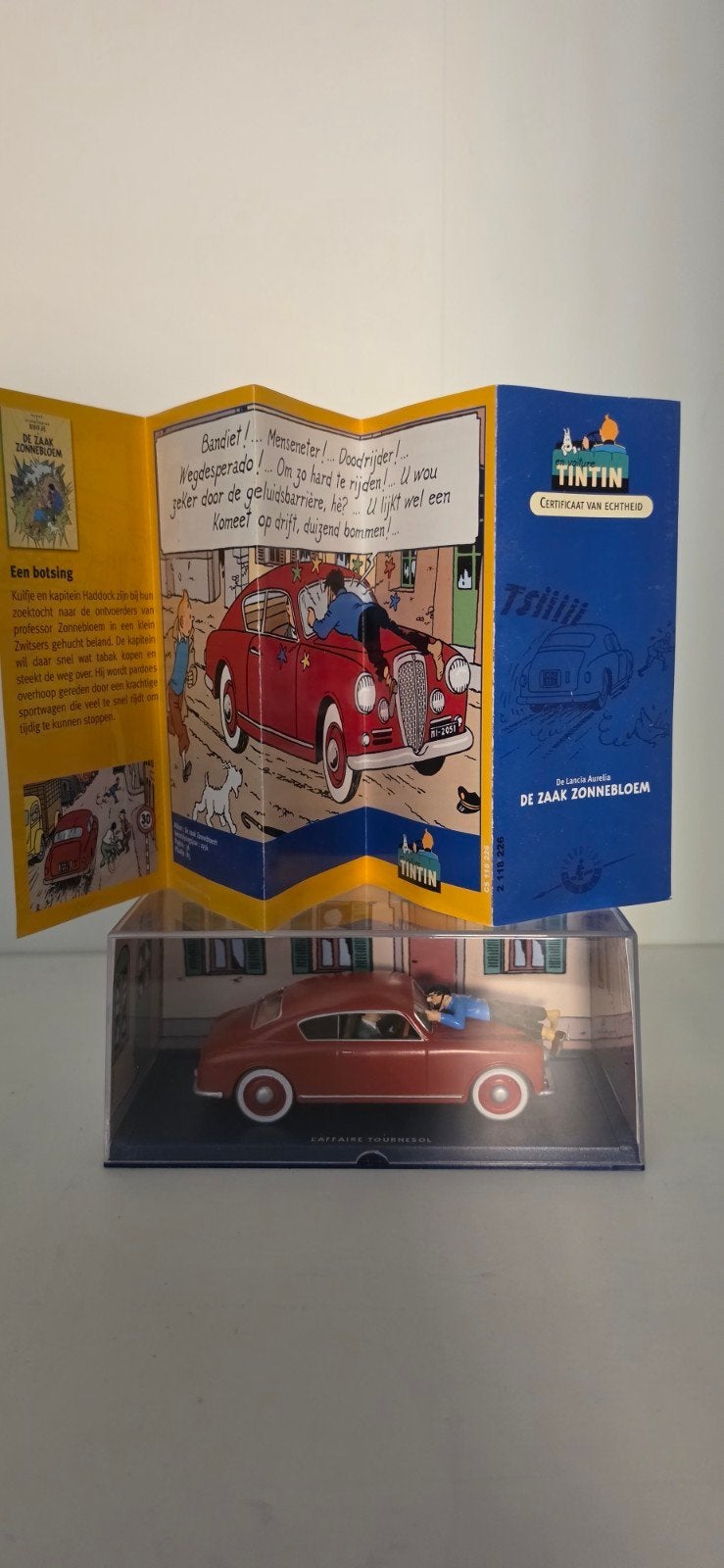 Kuifje Lancia Aurelia B20 Coupé - De Zaak Zonnebloem, Ophalen of Verzenden