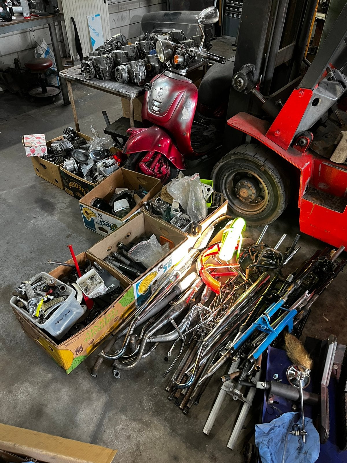 Puch maxi onderdelen te koop, Fietsen en Brommers, Brommeronderdelen | Puch, Ophalen of Verzenden, Gebruikt, Overige typen