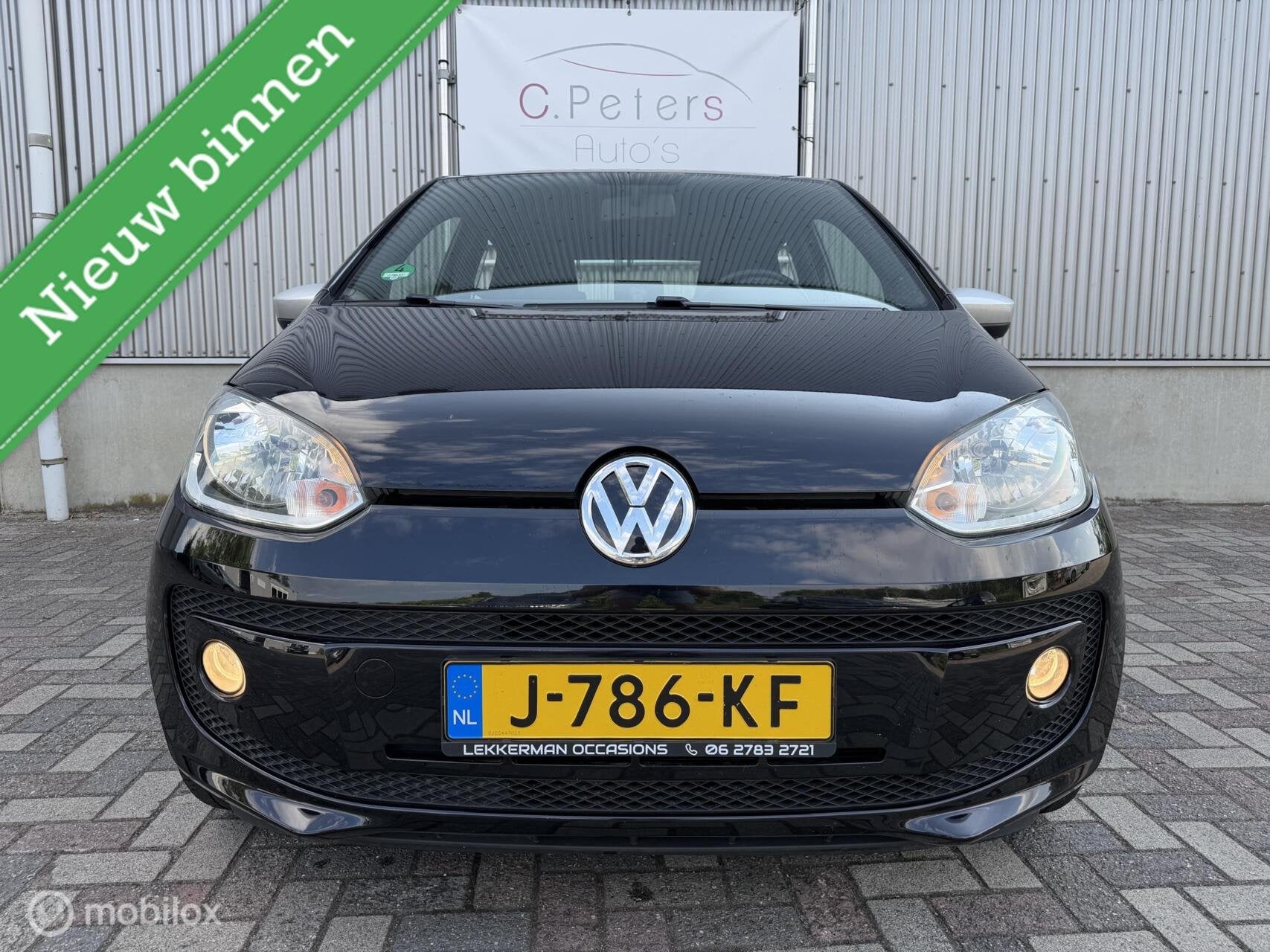 Volkswagen Up! 1.0 Club Edition BlueMotion 2015 / Stoelverwa, Voorwielaandrijving, Euro 5, Stof, Gebruikt