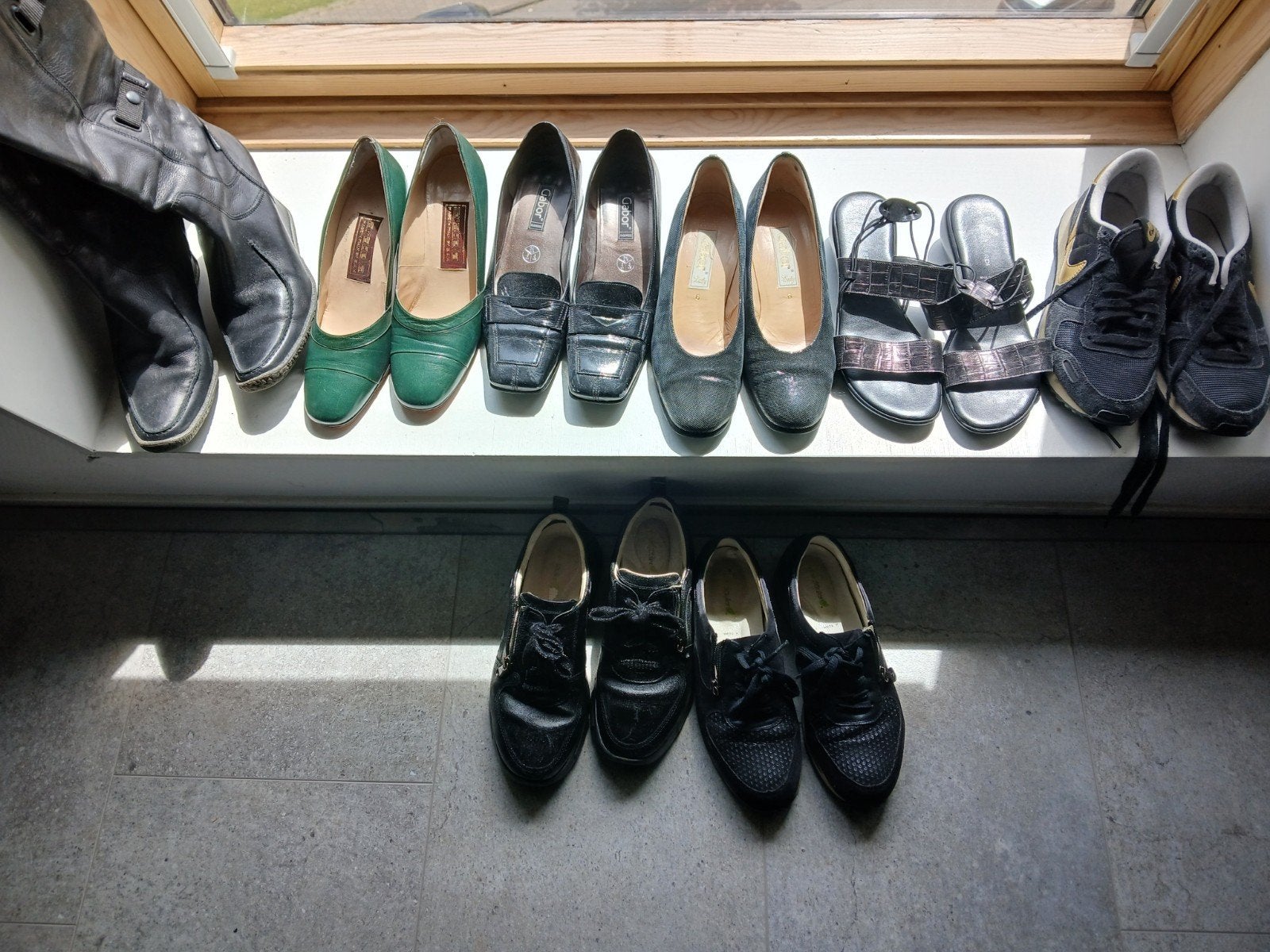 8 paar merk schoenen / laarzen zomer winter sport, Ophalen, Zo goed als nieuw, Overige kleuren
