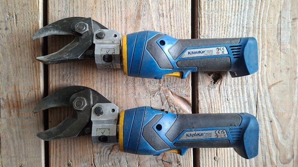 Klauke ES32ML Mini accu kabelschaar kabelknipper., ., Ophalen of Verzenden, Zo goed als nieuw, .