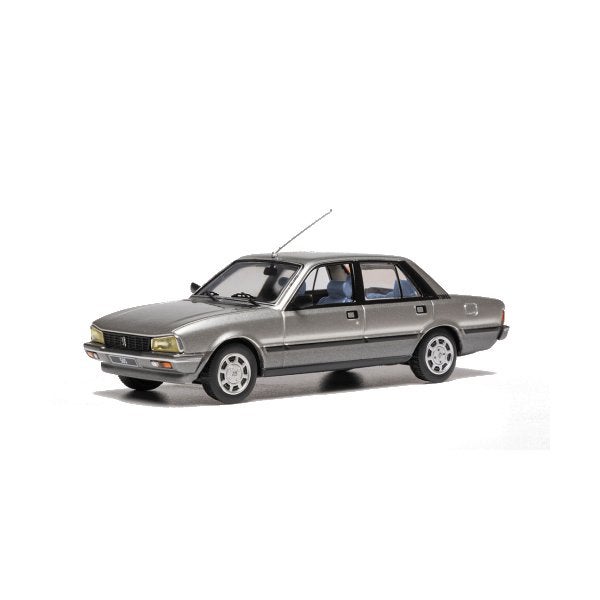 Peugeot 505 Turbo 1984 Grijs Schaal 1/43 Ixo Models, Hobby en Vrije tijd, Overige merken, Ixo Models, Auto, Ixo Models