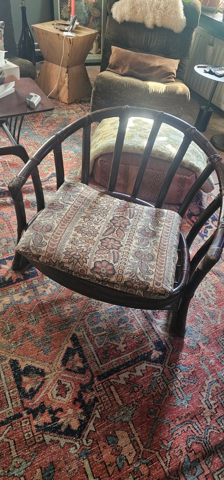 Vintage Manou fauteuil - Rotan stoel, Ophalen