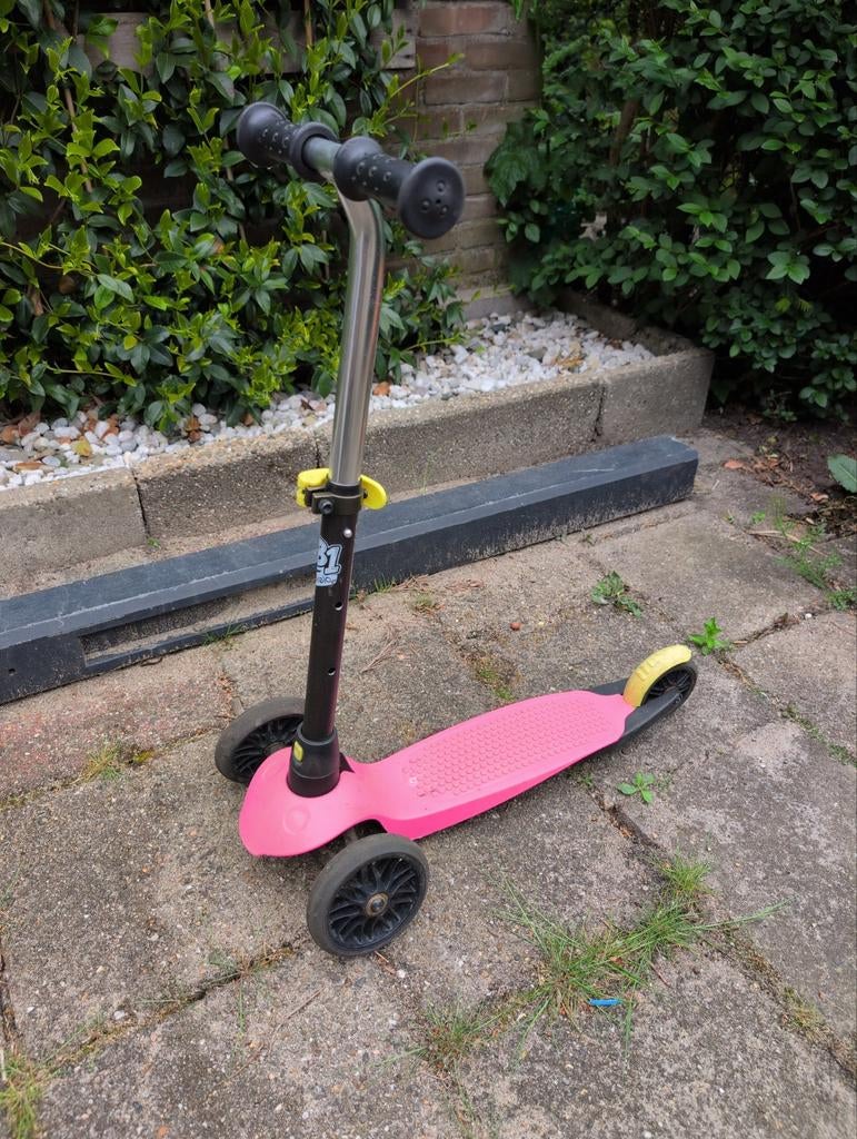 Oxelo B1 step roze/zwart, Ophalen of Verzenden, Gebruikt