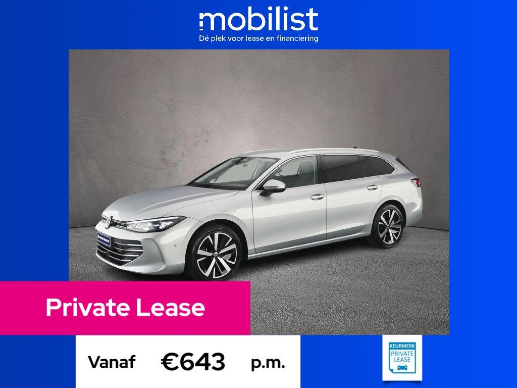 Volkswagen Passat Variant Business (bj 2025, automaat), 4 cilinders, 150 pk, Origineel Nederlands, 1600 kg