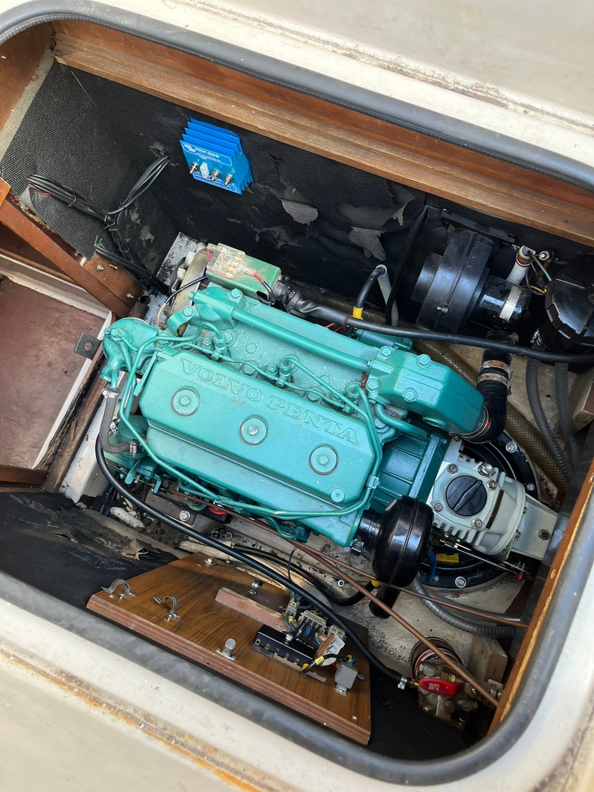 Dehler optima 92, Watersport en Boten, Kajuitzeilboten en Zeiljachten, Zo goed als nieuw, Klassieker, Dehler, Elektrische start