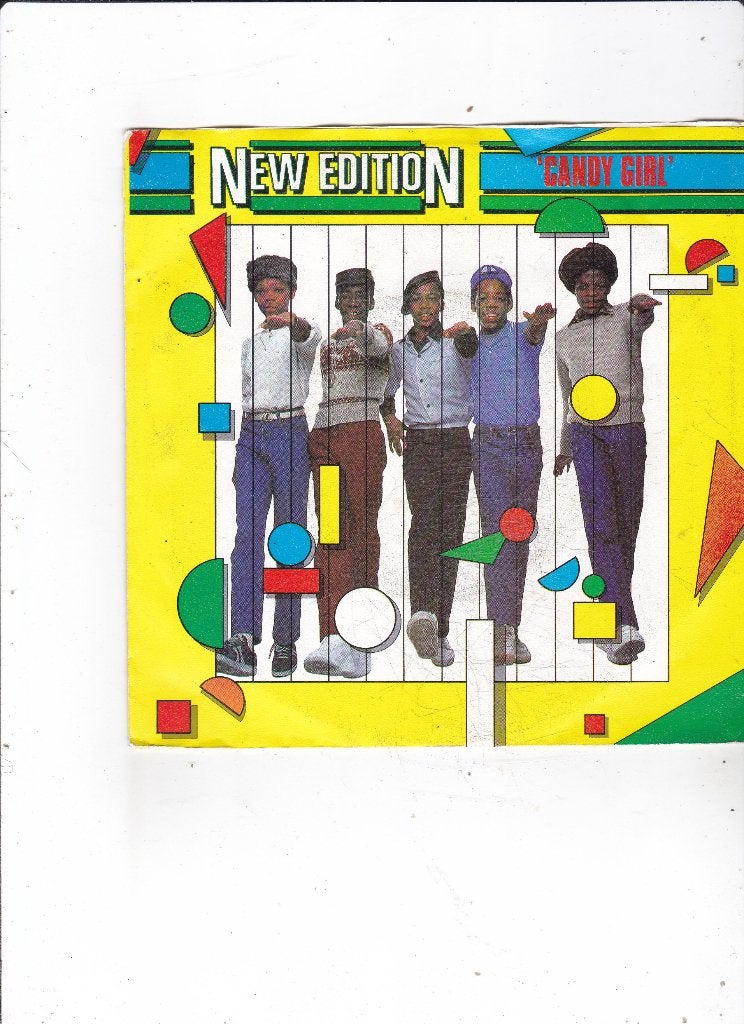 7" Single New Edition - Candy Girl, Ophalen of Verzenden, Gebruikt, 7 inch, Pop