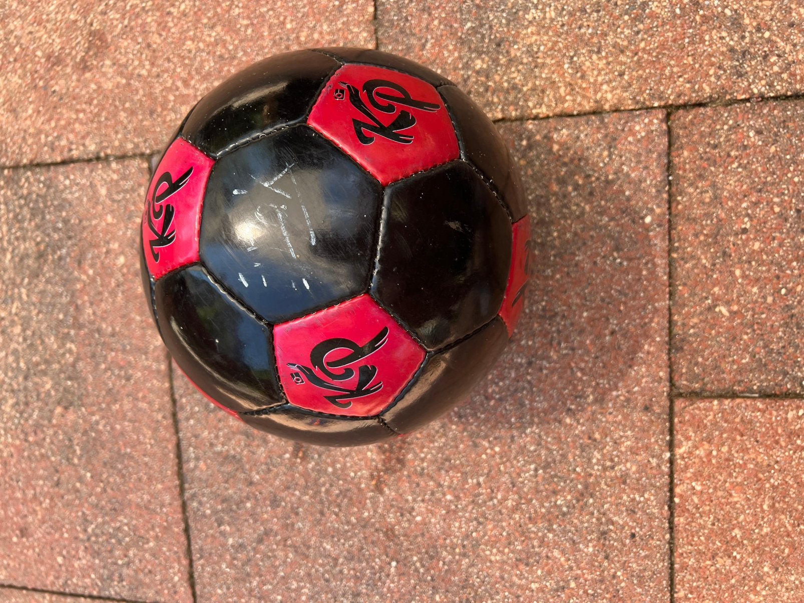Knolpower voetbal met handtekening., Sport en Fitness, Voetbal, Maat XL, Ophalen, Gebruikt, Bal
