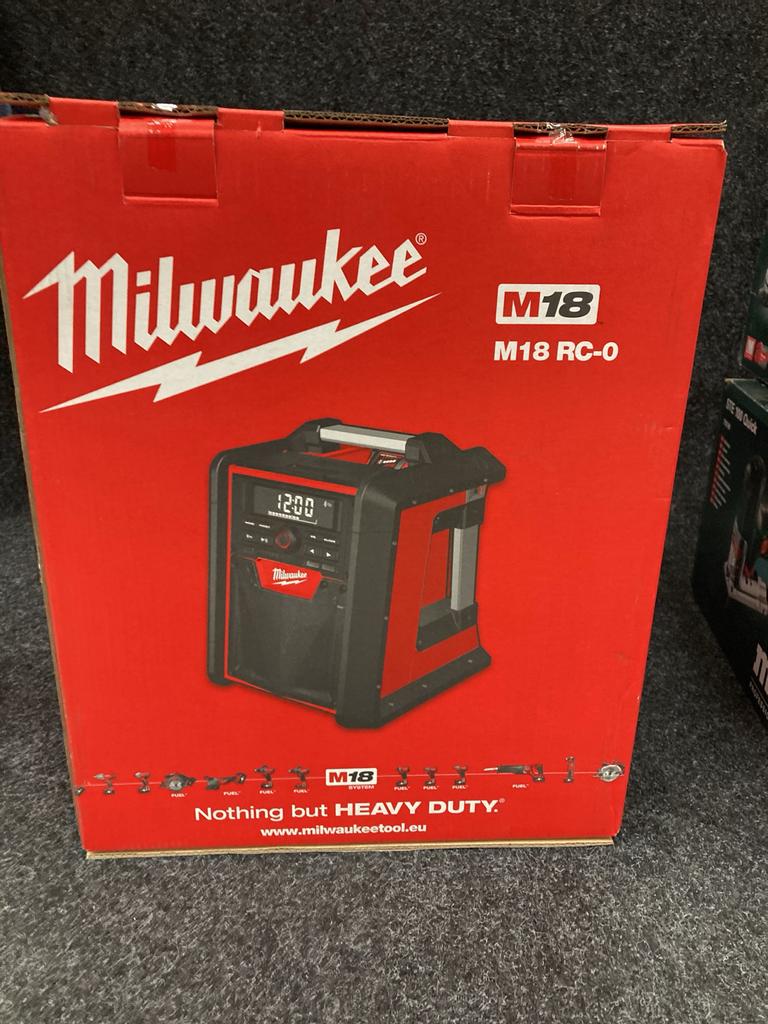 Milwaukee M18 RC-O radio nieuw in doos, Audio, Tv en Foto, Radio's, Ophalen, Nieuw, Bouwradio
