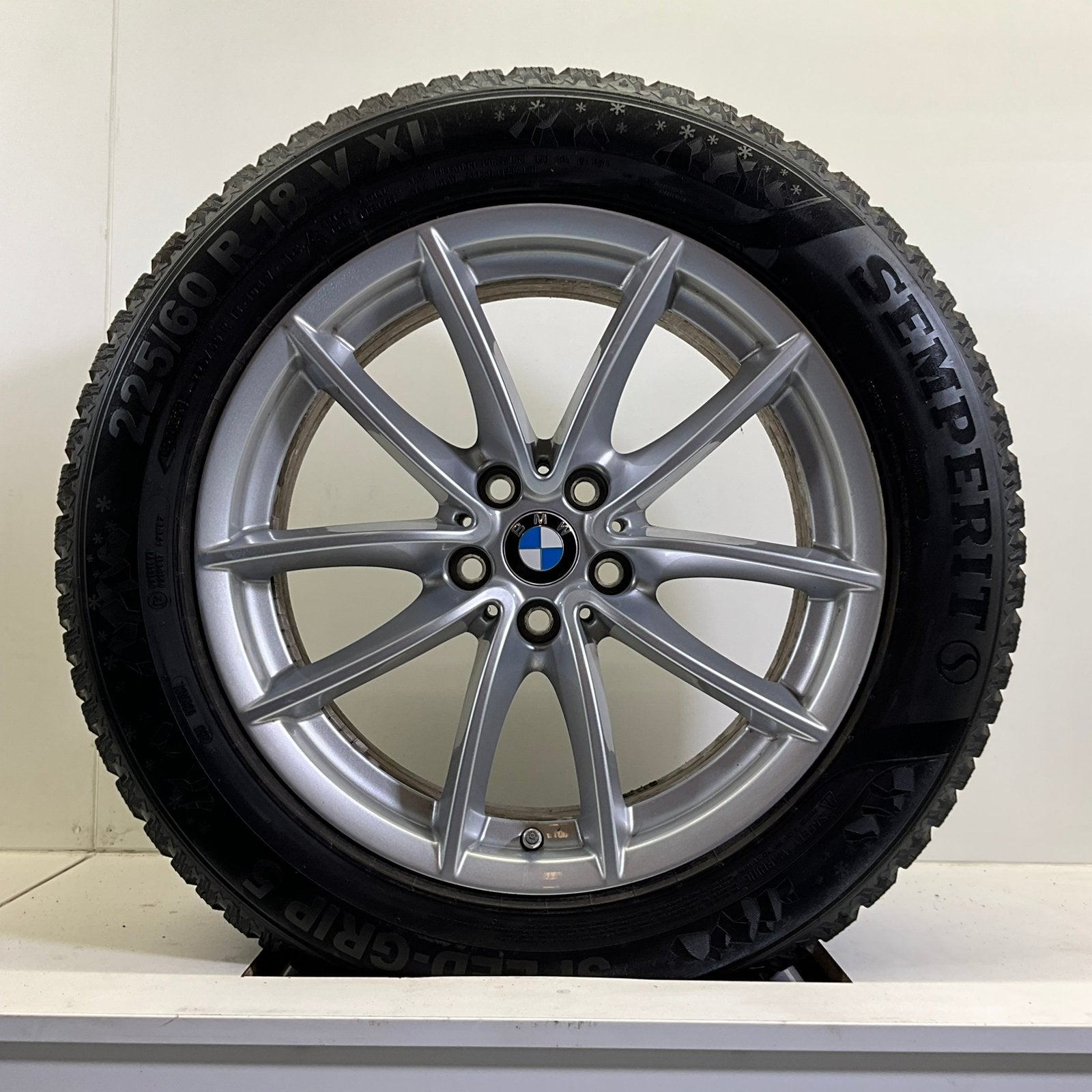 BMW X3 G01 X4 G02 SET VELGEN + WINTERBANDEN 18 INCH ORIG 618, Ophalen, 18 inch, Gebruikt, Banden en Velgen