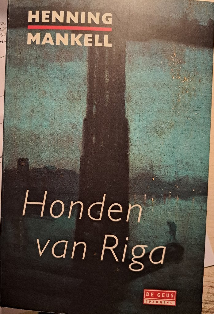 Henning Mankel: Honden van Riga, Ophalen of Verzenden, Zo goed als nieuw