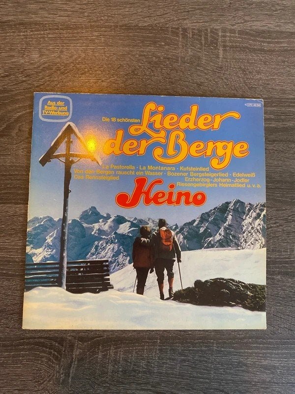 Heino - Lieder der Berge LP - Folk/Traditioneel, LP, Gebruikt, Traditioneel en Volksmuziek, Ophalen of Verzenden