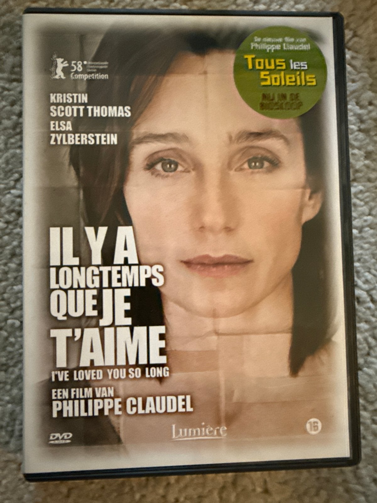 I've Loved You So Long (Il y a longtemps que je t'aime) DVD, Cd's en Dvd's, Gebruikt, Vanaf 16 jaar, Nederlands, Ophalen of Verzenden