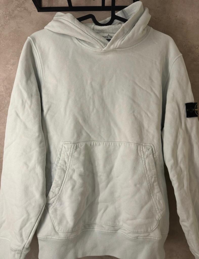 Stone Island trui lichtblauw kindermaat 156, Ophalen of Verzenden, Gebruikt, Jongen of Meisje