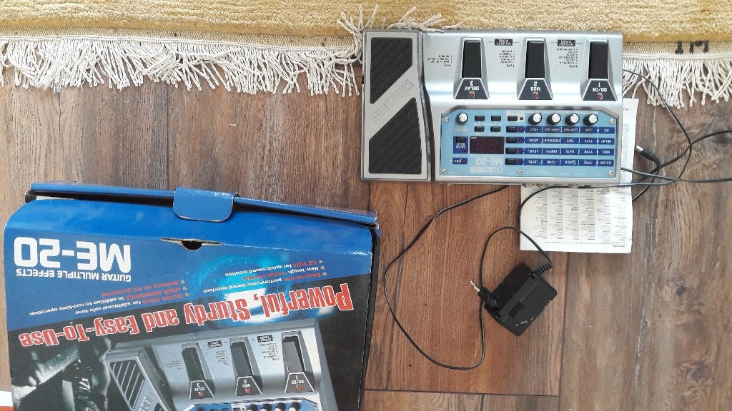 Boss ME-20 Pedalboard, Muziek en Instrumenten, Effecten, Ophalen of Verzenden, Gebruikt, Multi-effect