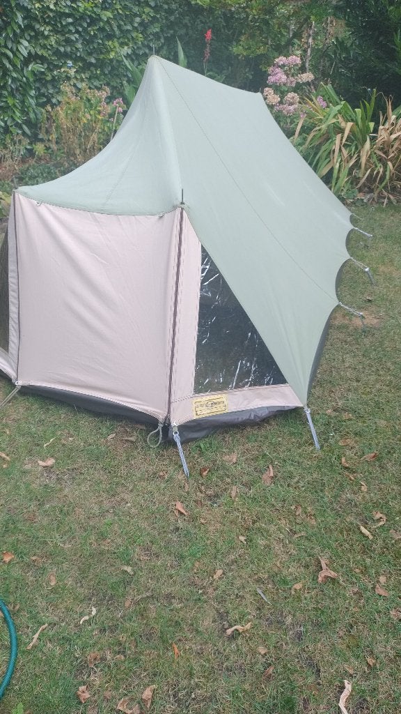 Vintage Esvo arizona 140, Caravans en Kamperen, Tenten, Ophalen, Gebruikt, Tot en met 2