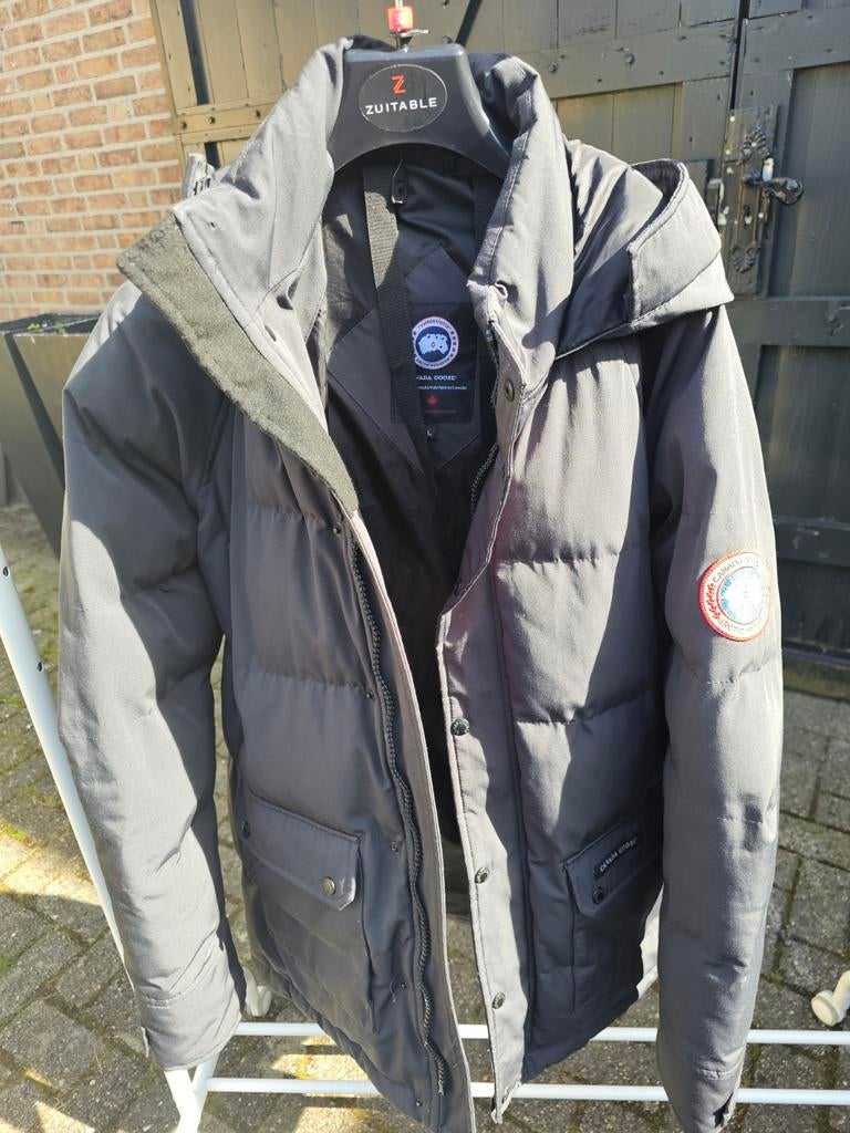 Canada Goose winterjas maat L, Kleding | Heren, Maat 52/54 (L), Zwart, Canada Goose, Ophalen of Verzenden
