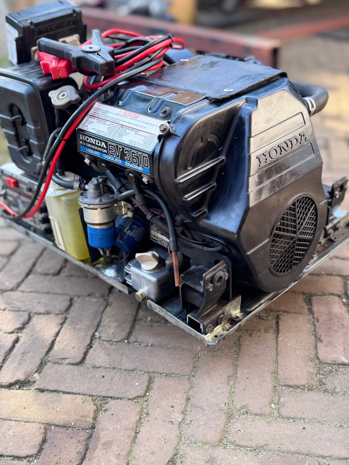 HONDA EV3610, inbouw aggregaat. Watergekoeld., Doe-het-zelf en Verbouw, Aggregaten, Ophalen, Gebruikt, Elektrisch startend, Benzine