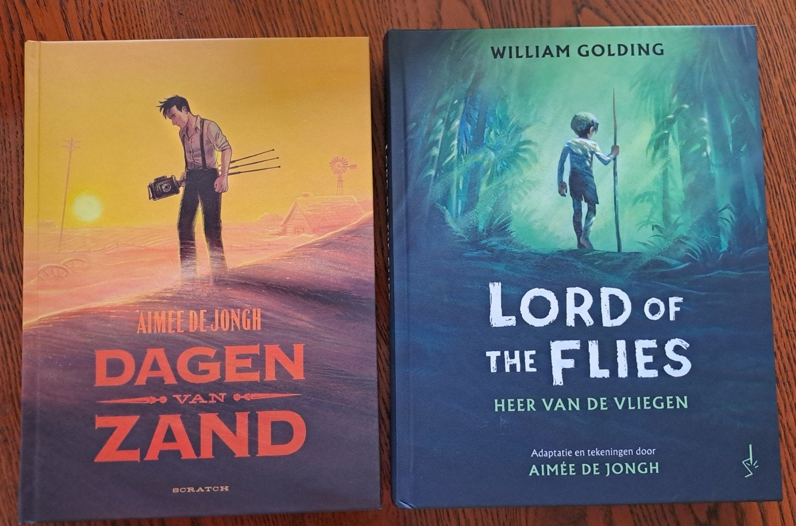lord of the flies en dagen van zand  hc aimee de jongh, Meerdere stripboeken, Ophalen of Verzenden, Nieuw