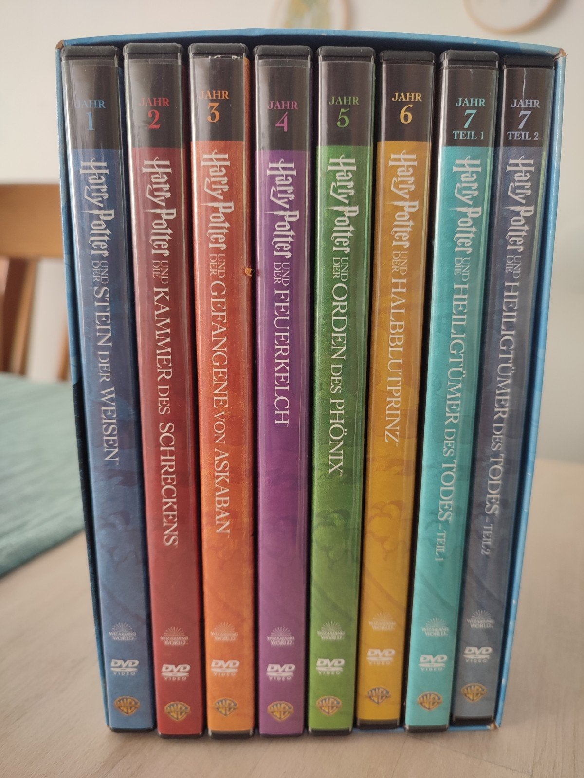 Harry Potter complete box set 8 films, Avontuur, Boxset, Ophalen of Verzenden, Zo goed als nieuw