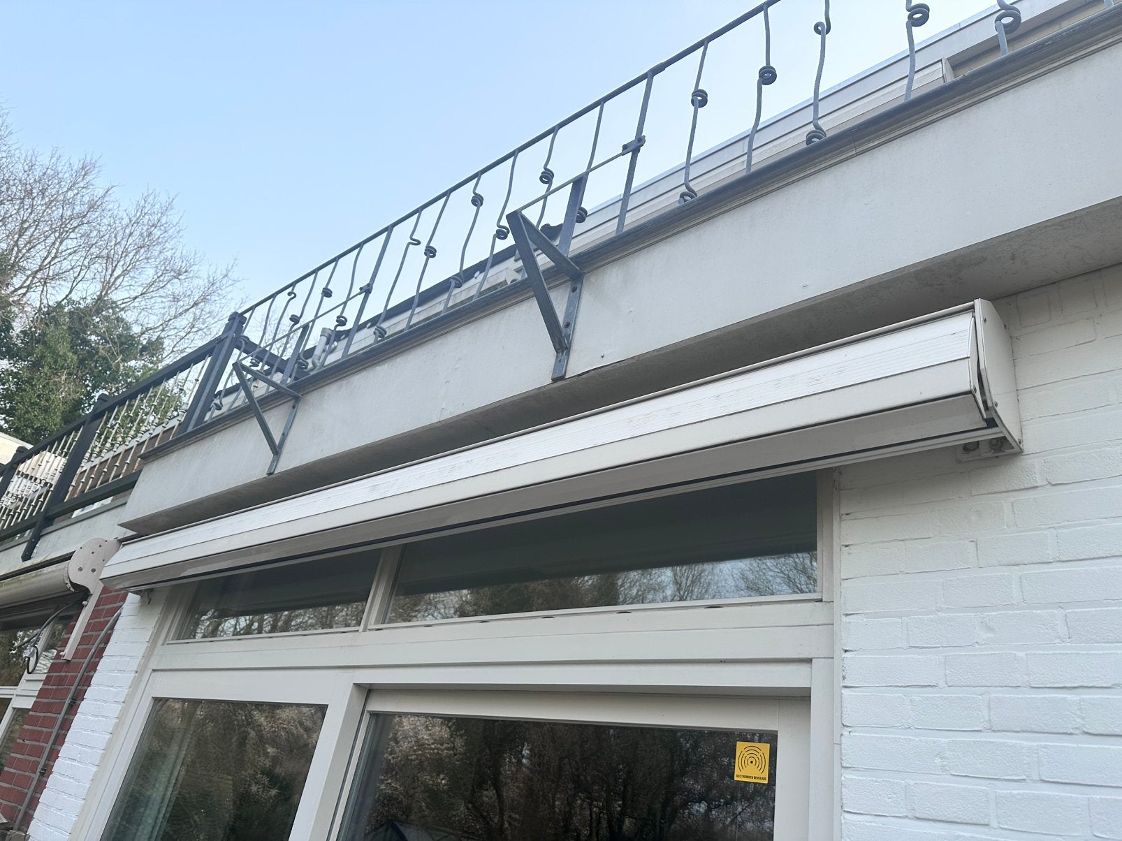 Balkonhek 5,5 meter, Ophalen, Gebruikt